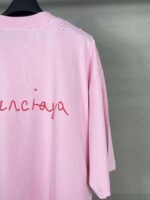 BALENCIAGA heart letter print short-sleeved T-shirt - Image 4