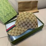 Gucci classic baseball cap original neat flower pair - Image 12
