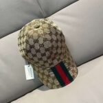 Gucci classic baseball cap original neat flower pair - Image 10