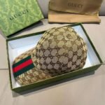 Gucci classic baseball cap original neat flower pair - Image 13