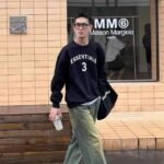 ESSENTIALS Round neck long sleeved sports hoodie