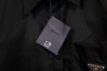 PRADA new classic metal triangle logo nylon shirt long sleeved top - Image 7