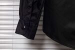 PRADA new classic metal triangle logo nylon shirt long sleeved top - Image 4