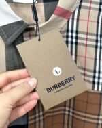 Burberry Contrast color panel long sleeve shirt - Image 6