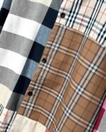 Burberry Contrast color panel long sleeve shirt - Image 3