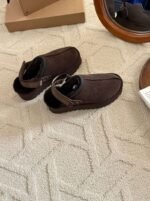 UGG Lana Kroger shoes thick-soled 4.45cm back two-way wool slippers - Image 11