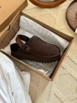 UGG Lana Kroger shoes thick-soled 4.45cm back two-way wool slippers - Image 10