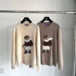 Ralph Lauren Bear Sweater Fashion Casual Knit Sweater