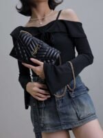 YSL BAG Envelope_Caviar Grain Envelope - Image 31