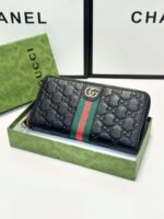 GUCCI Black wallet 20x10cm