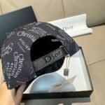 Christian Dior CAP silkscreen, retro original canvas + top leather - Image 7
