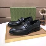 GUCCI men’s leather shoes sheepskin lining 38-44 - Image 9