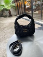 miumiu Lambskin Tote Bag - Image 9