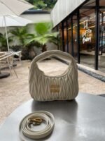 miumiu Lambskin Tote Bag - Image 7