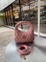 miumiu Lambskin Tote Bag - Image 4
