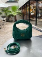 miumiu Lambskin Tote Bag - Image 10