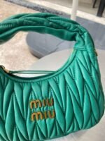 miumiu Lambskin Tote Bag - Image 13