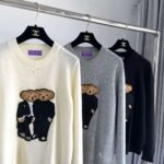 Ralph Lauren Bear Sweater Fashion Casual Knit Sweater - Image 2