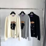 Ralph Lauren Bear Sweater Fashion Casual Knit Sweater