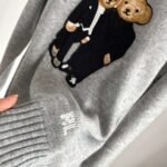 Ralph Lauren Bear Sweater Fashion Casual Knit Sweater - Image 16