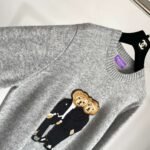 Ralph Lauren Bear Sweater Fashion Casual Knit Sweater - Image 12