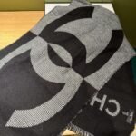 CHANEL 100% cashmere premium version official website 1:1 scarf 45x185cm - Image 5