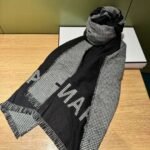 CHANEL 100% cashmere premium version official website 1:1 scarf 45x185cm - Image 2