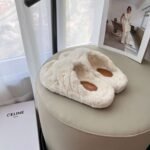 Celine 2025 top counter autumn and winter new cotton slippers - Image 9