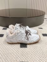miumiu&NB Co-branded genuine leather upper and cashmere lining shoes Premium version - Image 18