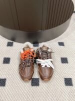 miumiu&NB Co-branded genuine leather upper and cashmere lining shoes Premium version