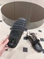 miumiu&NB Co-branded genuine leather upper and cashmere lining shoes Premium version - Image 11