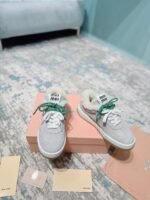 miumiu original cowhide upper wool lining high-end shoes - Image 13