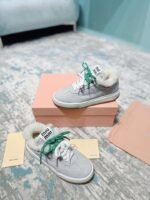 miumiu original cowhide upper wool lining high-end shoes - Image 14