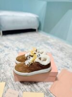 miumiu original cowhide upper wool lining high-end shoes - Image 15