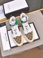 Gucci high-top casual shoes Italian leather/waterproof fabric/breathable lining - Image 3