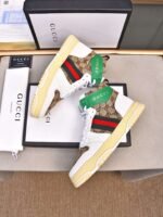 Gucci high-top casual shoes Italian leather/waterproof fabric/breathable lining - Image 7