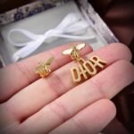 DIOR Bee Asymmetric Earrings - Image 5