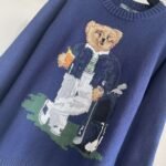 Ralph Lauren Bear Sweater Fashion Casual Knit Sweater - Image 8
