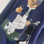 Ralph Lauren Bear Sweater Fashion Casual Knit Sweater - Image 6
