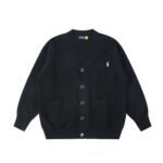 Ralph Lauren Classic Warhorse logo embroidered V-neck long-sleeved button-down knitted sweater cardigan jacket - Image 4