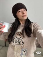 Ralph Lauren Bear Sweater Fashion Casual Knit Sweater