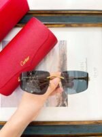 Cartier Sunglasses High Quality Glasses Official Website Original Order 1:1 Quality - Image 3