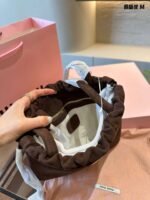 Miumiu suede shoulder bag Original 1:1 - Image 5