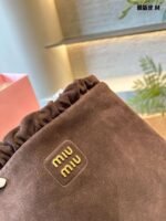 Miumiu suede shoulder bag Original 1:1 - Image 4