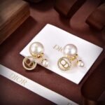 DIOR Golden letter JADIOR earring - Image 6