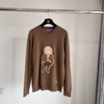 Ralph Lauren Bear Sweater Fashion Casual Knit Sweater - Image 4