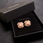 Chanel Camellia Earrings - Image 8