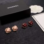 Chanel Camellia Earrings - Image 7