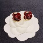 Chanel Camellia Earrings - Image 6