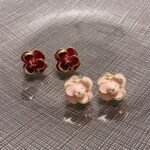 Chanel Camellia Earrings - Image 4